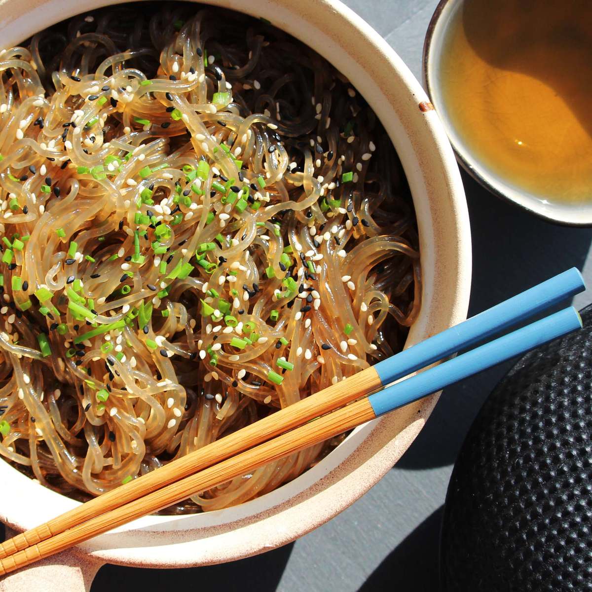 Authentic Korean Japchae Recipe: Easy Glass Noodles