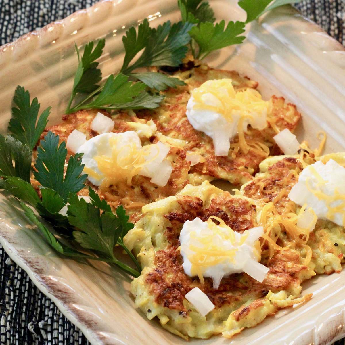 Crispy Squash Fritters Recipe