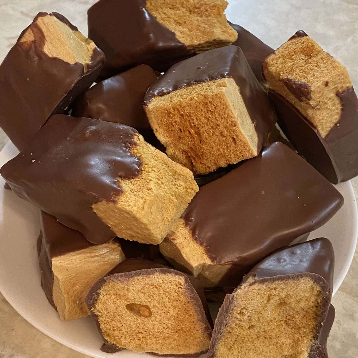 Easy Angel Food Candy Recipe