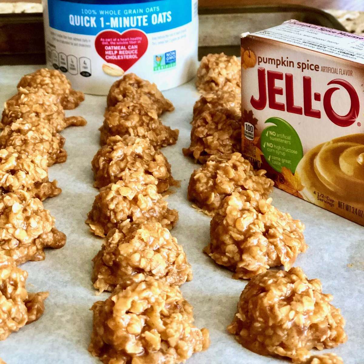 Easy Pumpkin Spice No-Bake Cookies Recipe