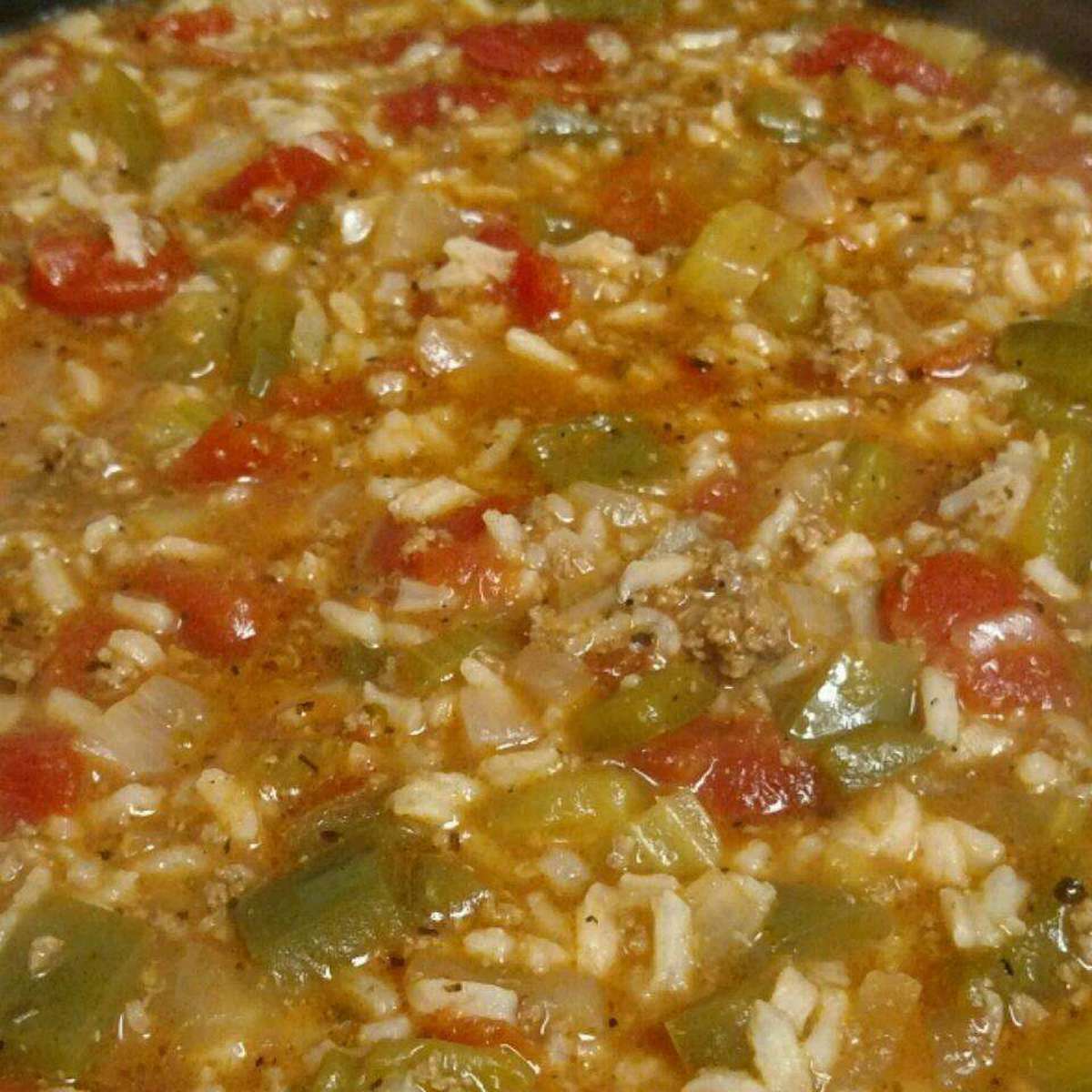 Easy Stuffed Pepper Soup Recipe