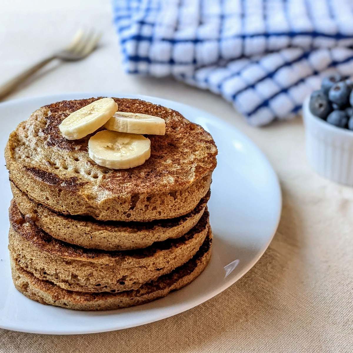 Easy Vegan Whole Wheat Pancakes Recipe