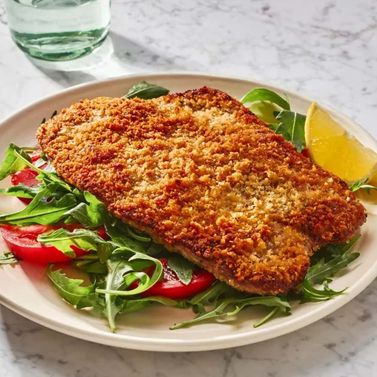 Crispy Garlic Crumb Steak Recipe