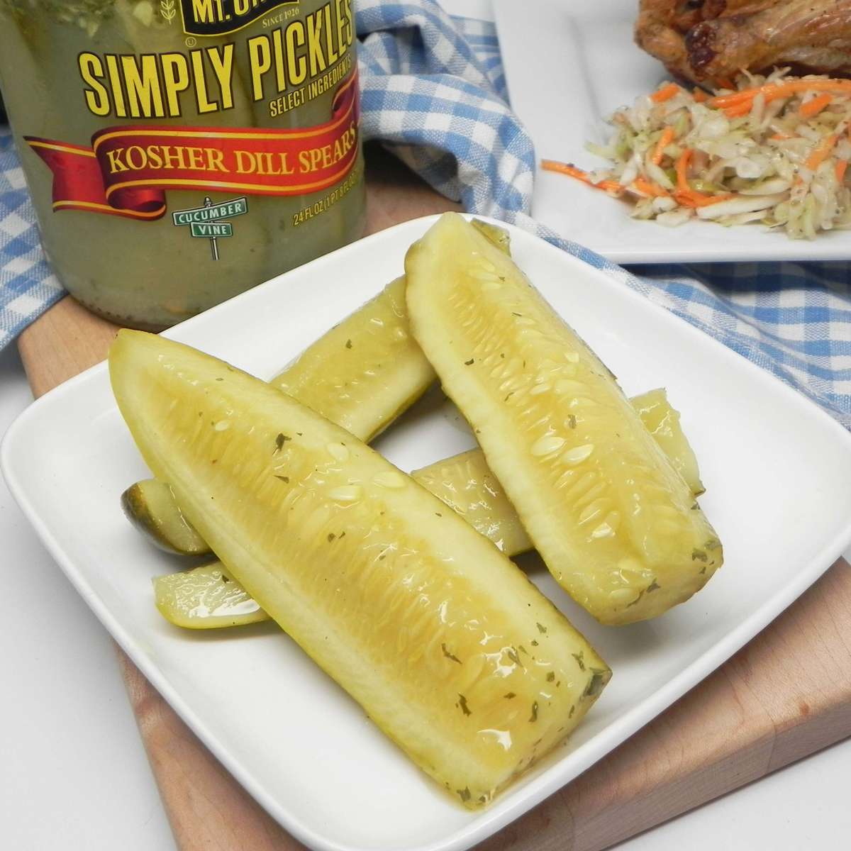 Easy 2-Ingredient Ranch Pickles Recipe