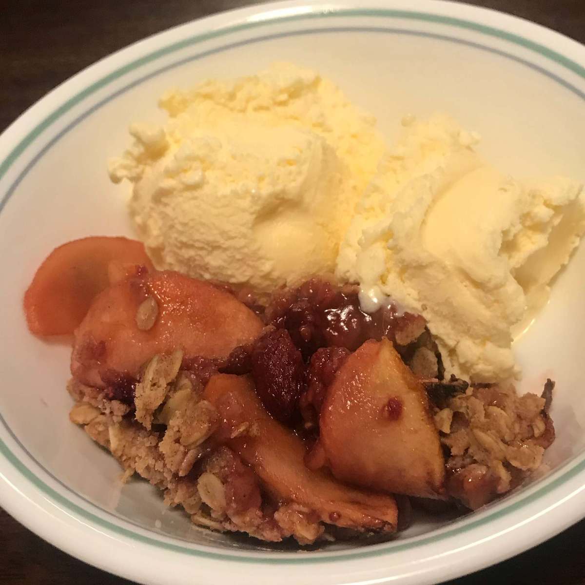 Easy Apple Raspberry Crisp Recipe