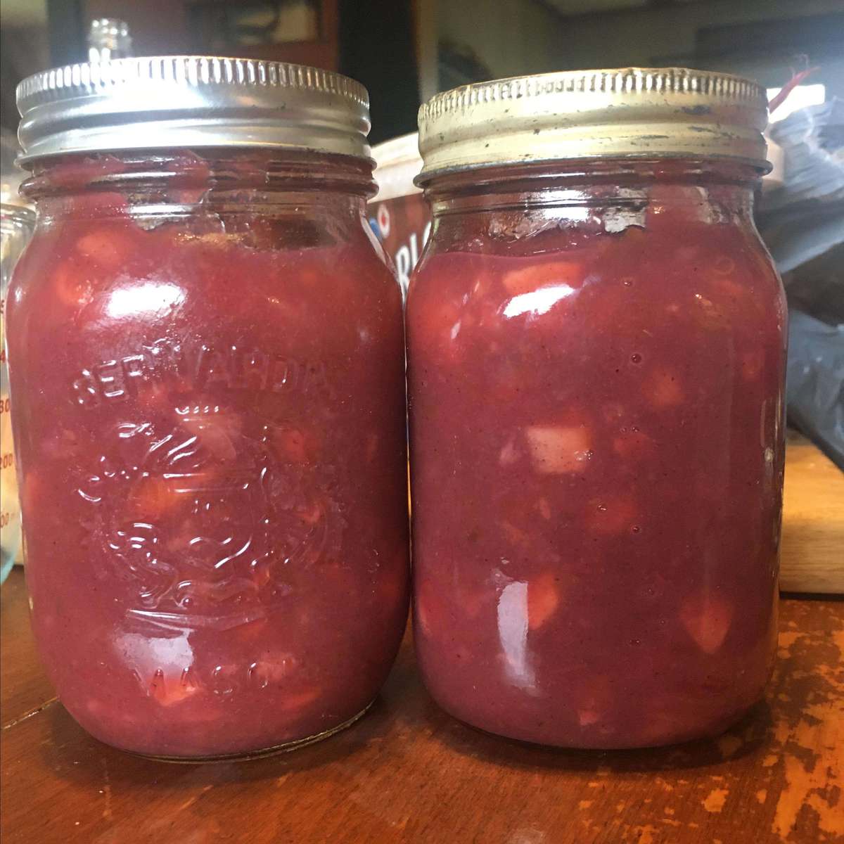 Easy Homemade Apple Rhubarb Jam Recipe