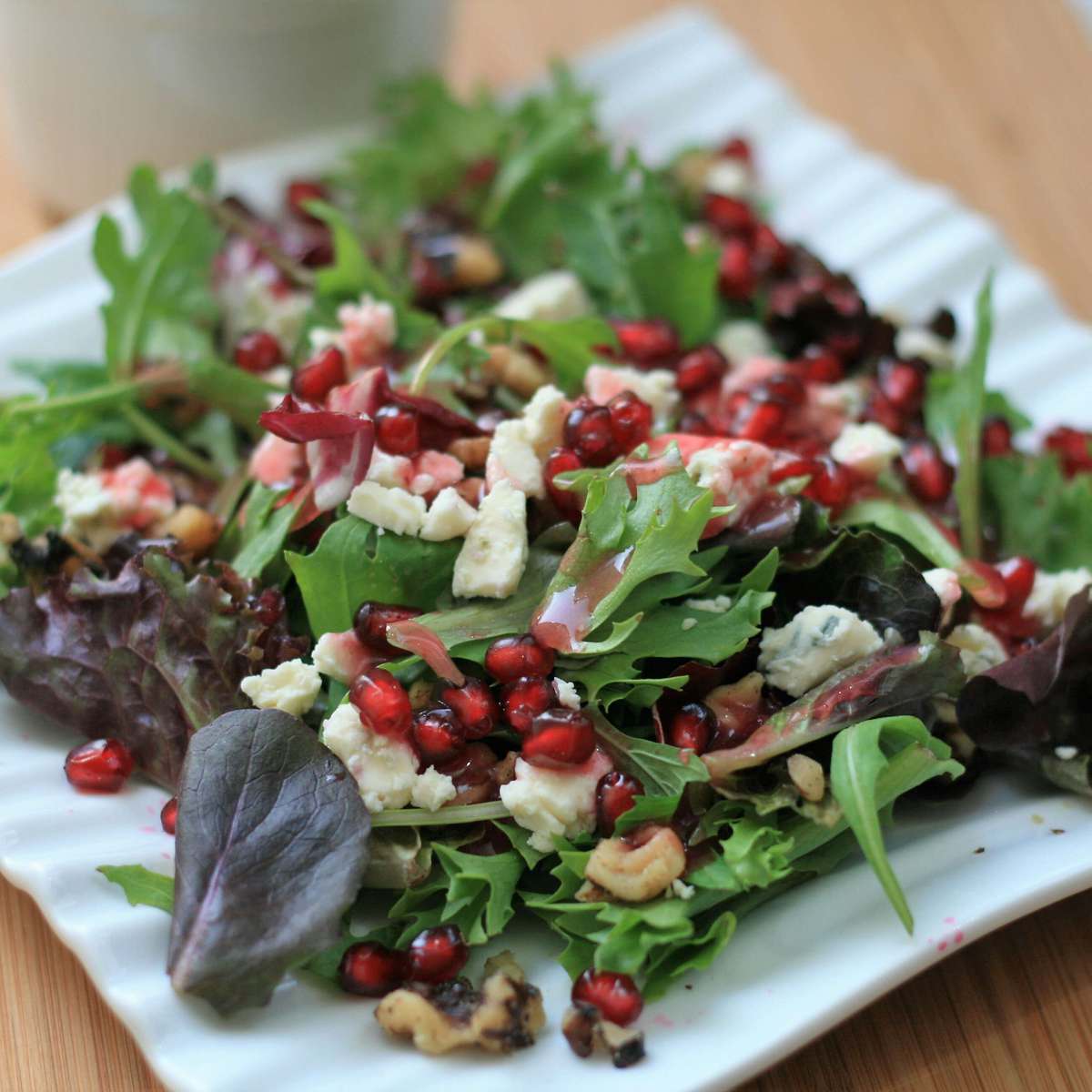 Festive Christmas Pomegranate Salad Recipe