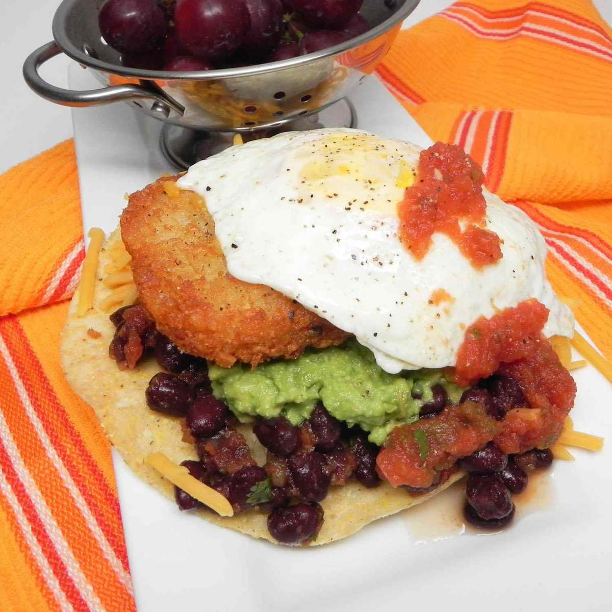 Quick & Easy Breakfast Tostadas Recipe
