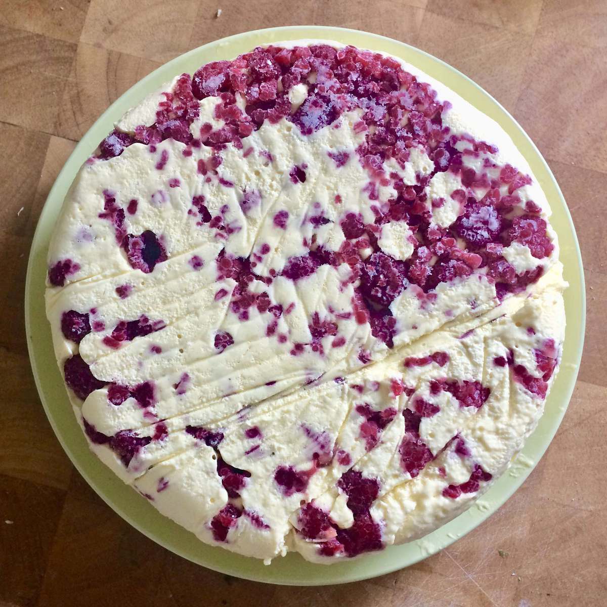 Easy Raspberry Pistachio Semifreddo Recipe