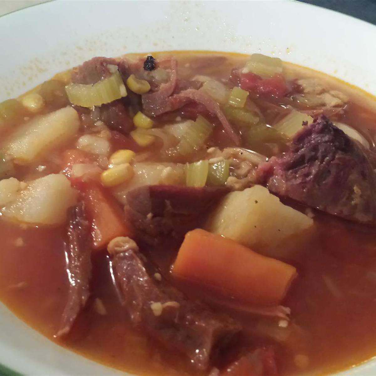 Delicious Ham Bone Soup Recipe