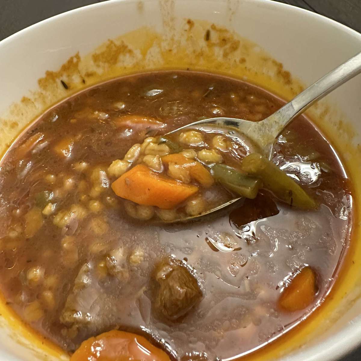 Easy Instant Pot Beef and Barley Soup Recipe