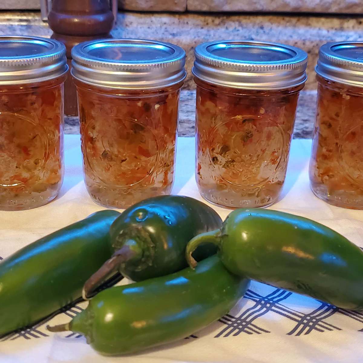 Festive Red and Green Christmas Jalapeno Jelly Recipe