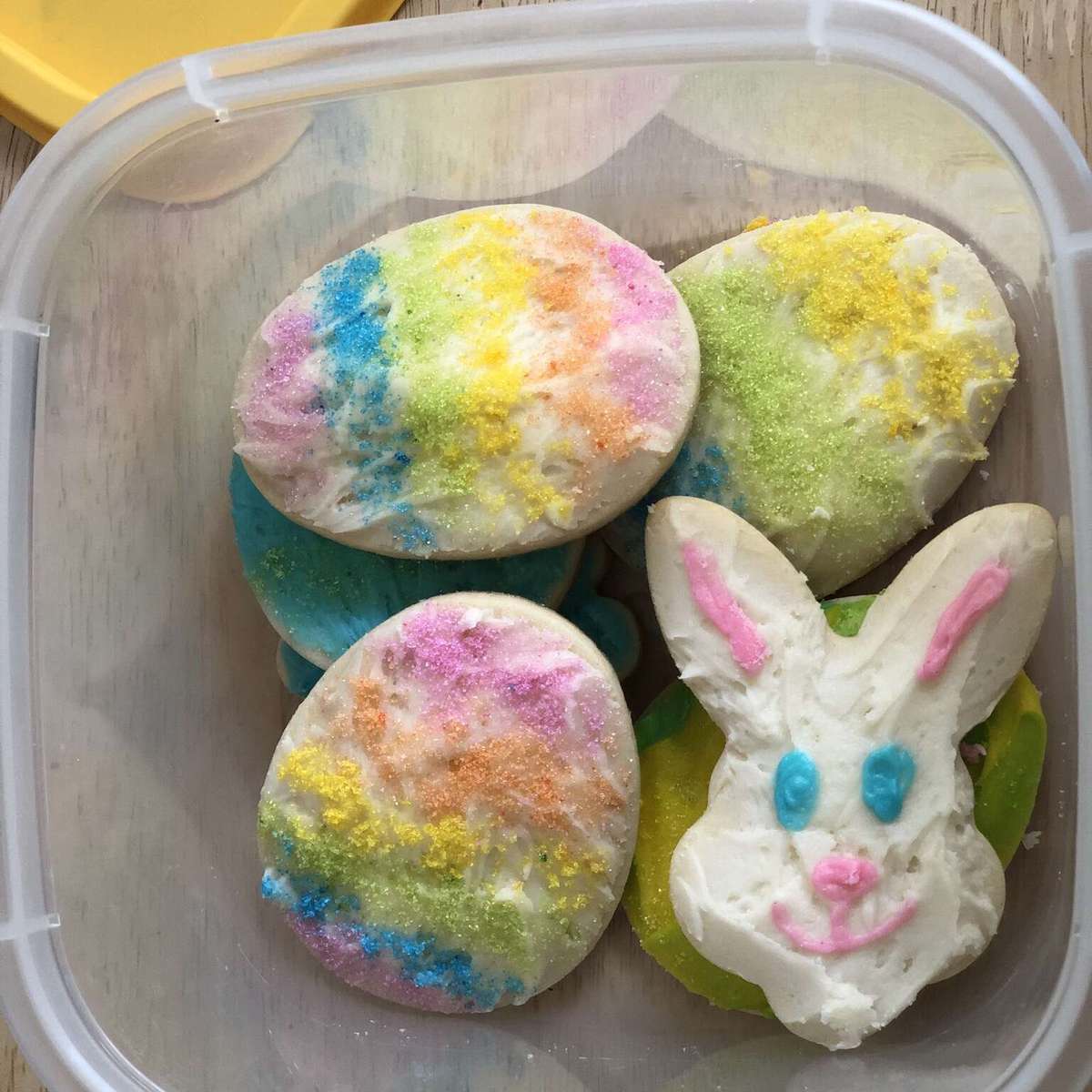 Classic Butter Cookies with Vanilla Buttercream Frosting