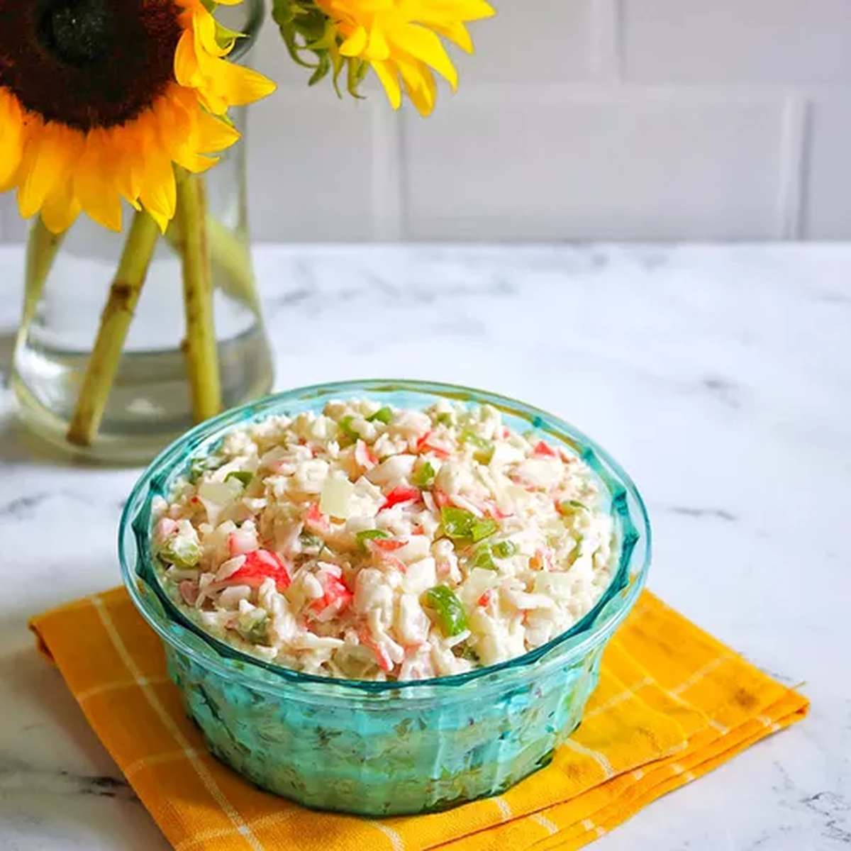 Easy 5-Ingredient Crab Salad Recipe