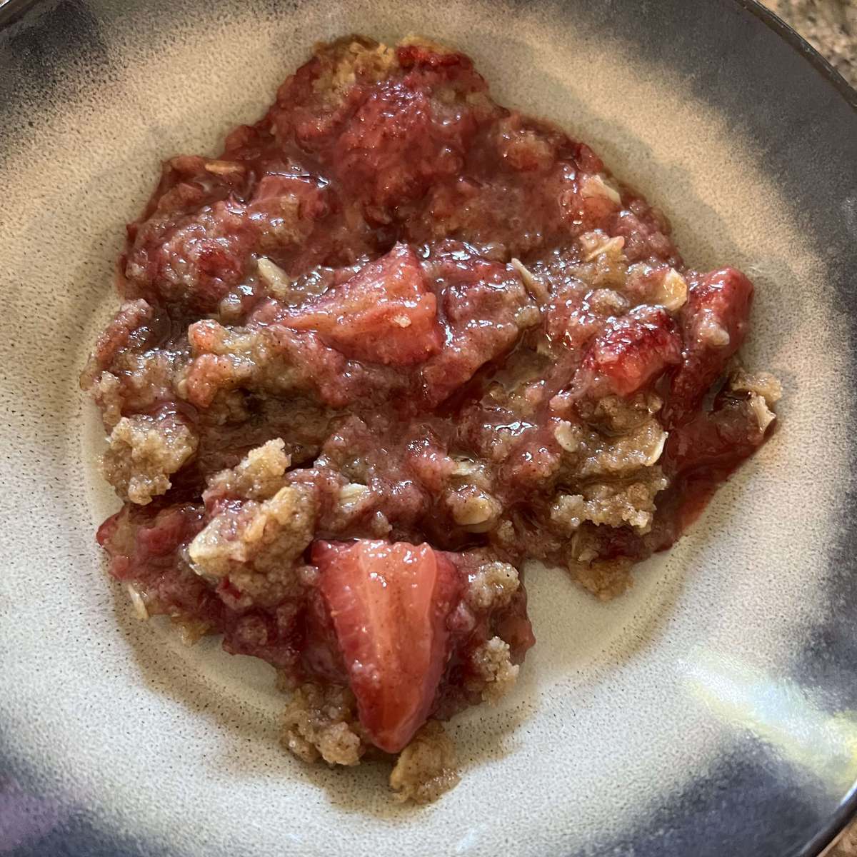 Easy Strawberry Crumble Recipe