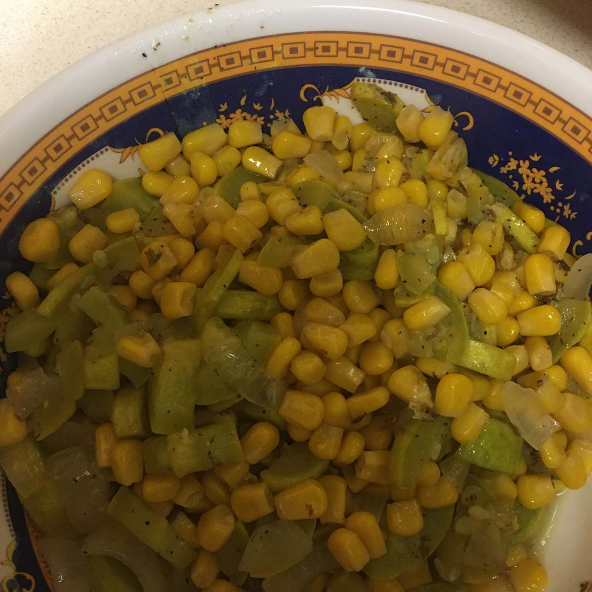 Easy Yellow Squash and Corn Sauté Recipe