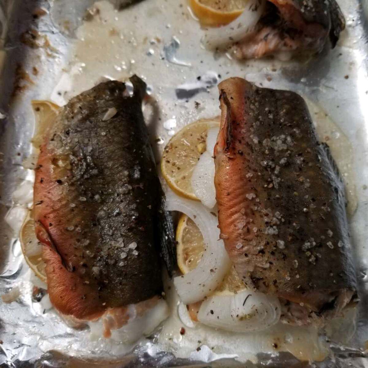 Easy Baked Rainbow Trout Recipe