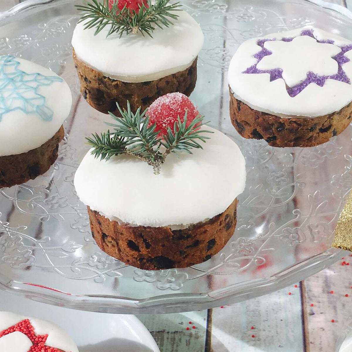 Mini Christmas Cakes Recipe