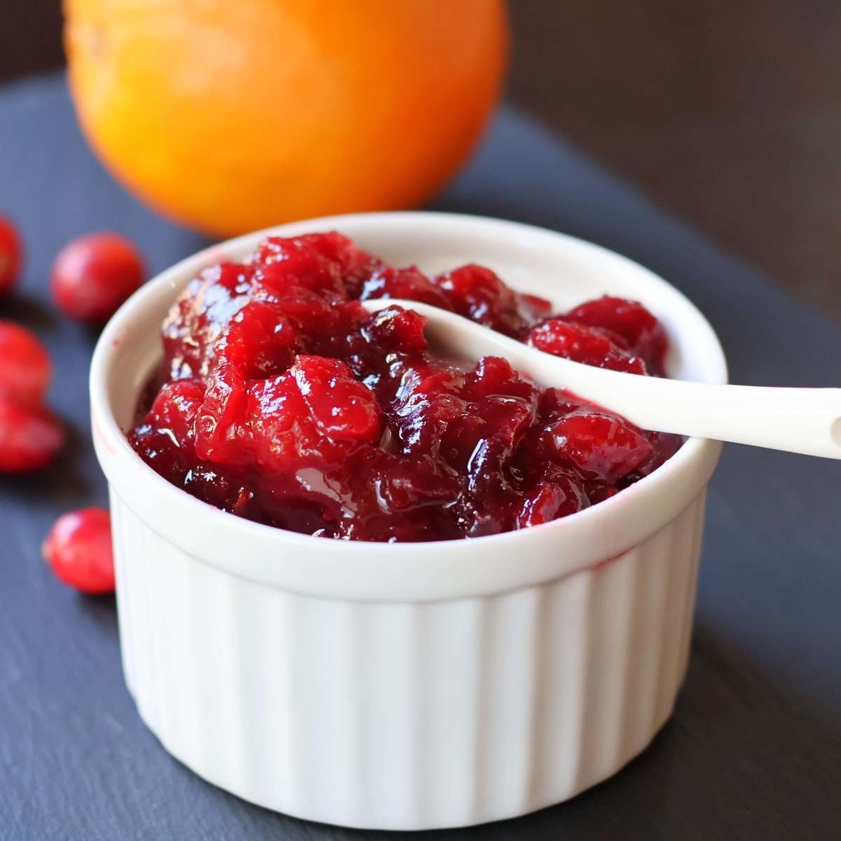 The Best Cranberry Sauce Recipe with Orange