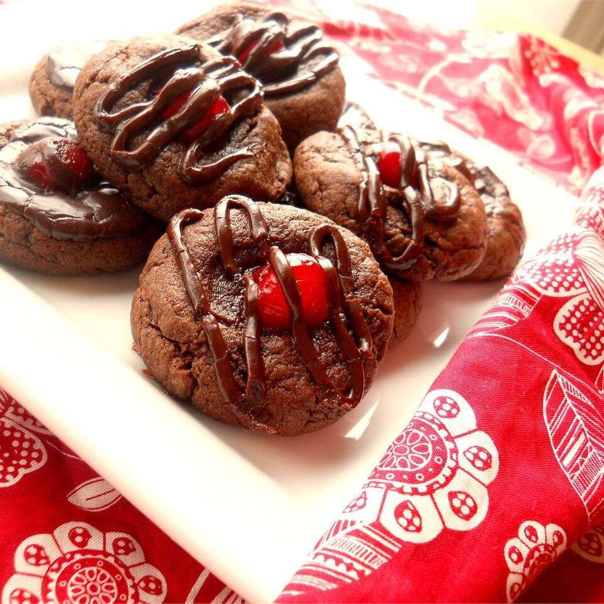 Decadent Chocolate Covered Cherry Cookies Recipe