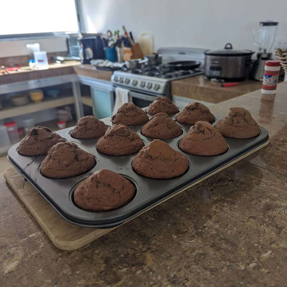 Delicious Chocolate Banana Muffins Recipe