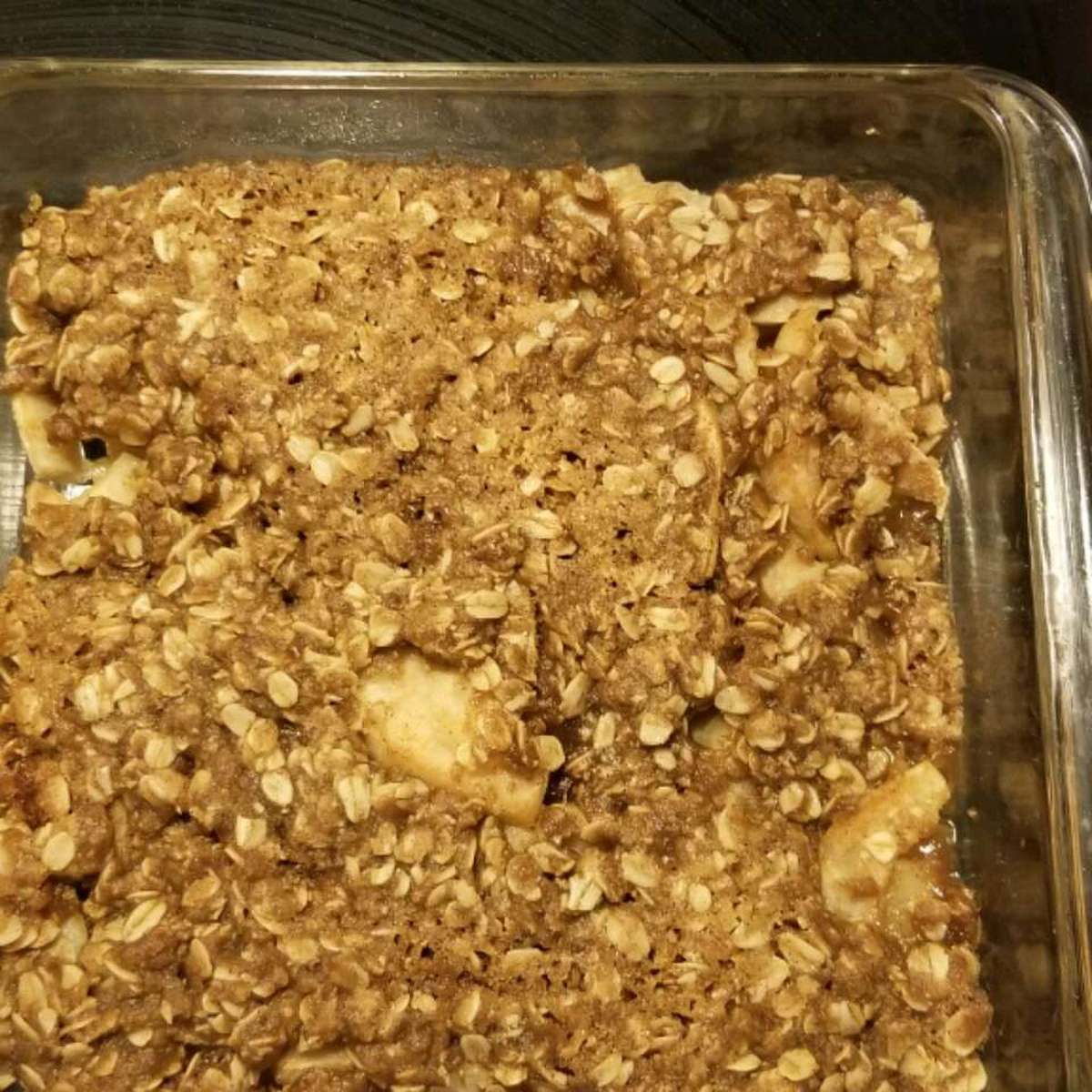Easy Microwave Apple Crisp Recipe