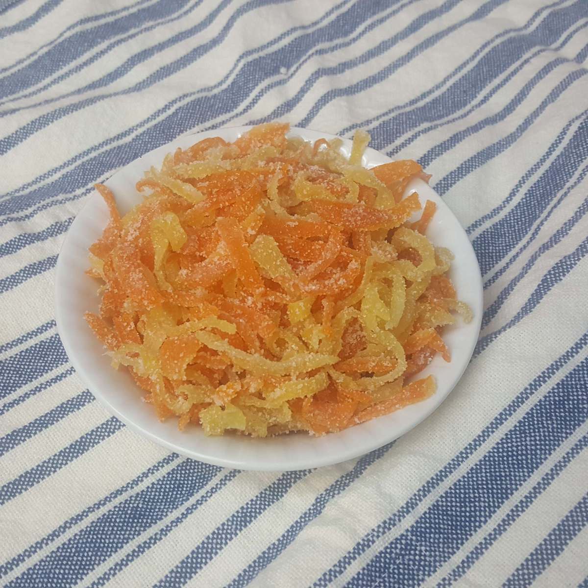 Easy Candied Orange and Lemon Peel Recipe