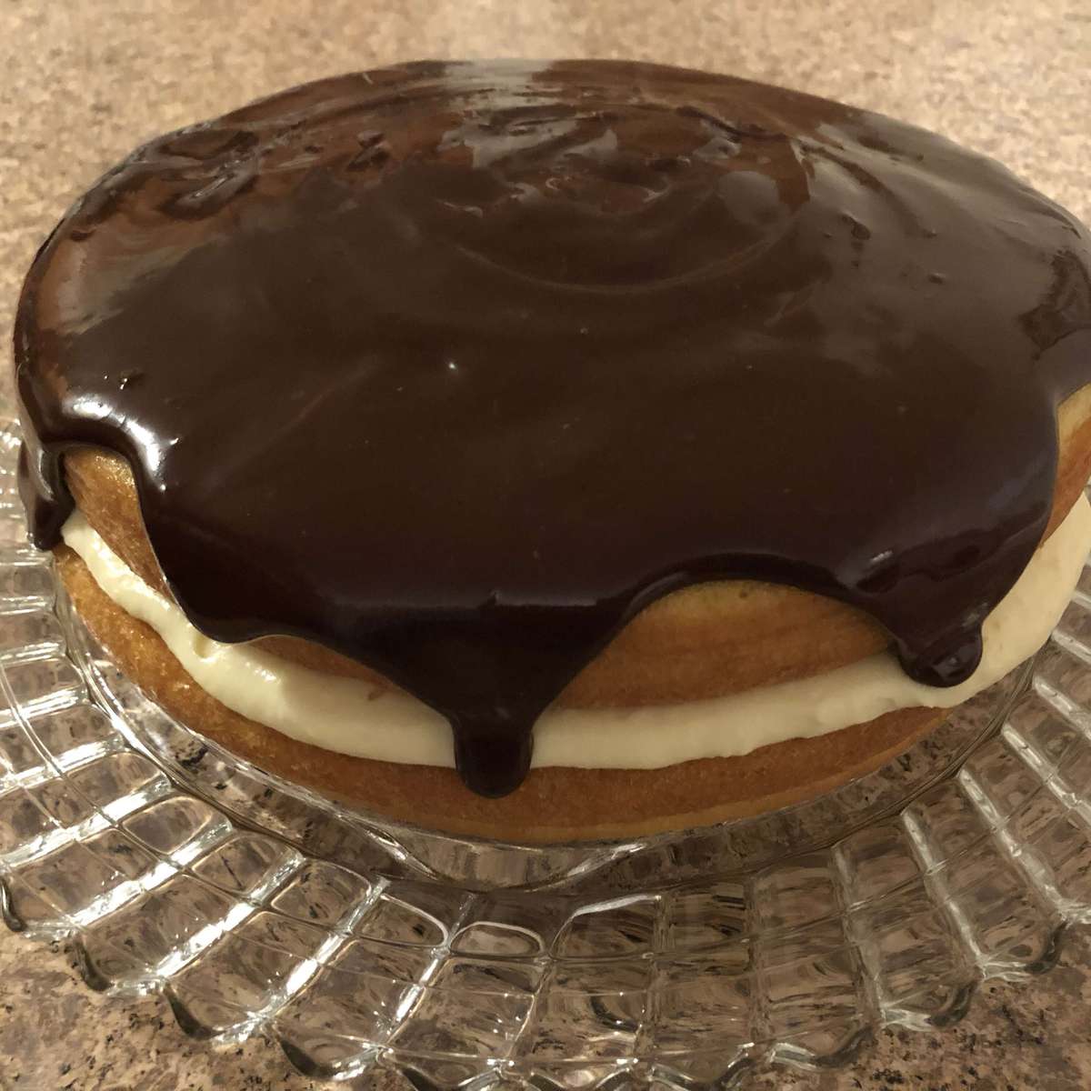 Easy Boston Cream Pie Recipe with Cake Mix