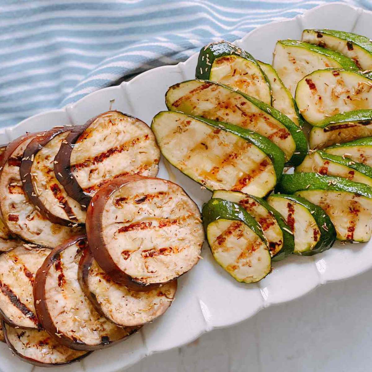 Easy Grilled Eggplant and Zucchini Recipe