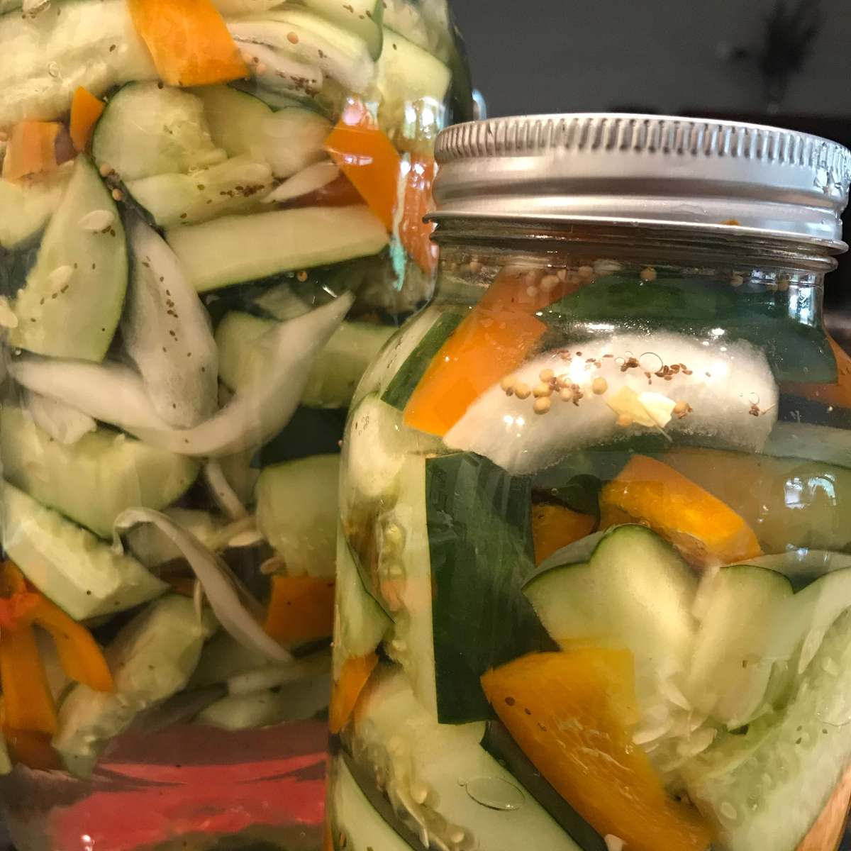 Easy Icebox Pickles Recipe
