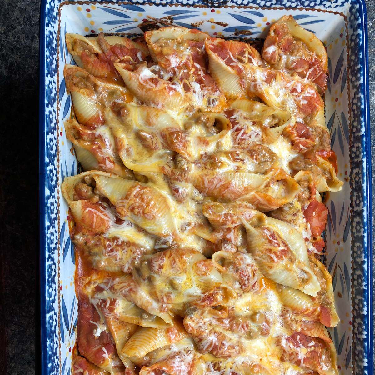 Easy Mexican Stuffed Shells Recipe