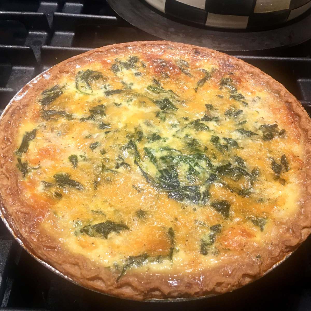 Easy Spinach Quiche Recipe