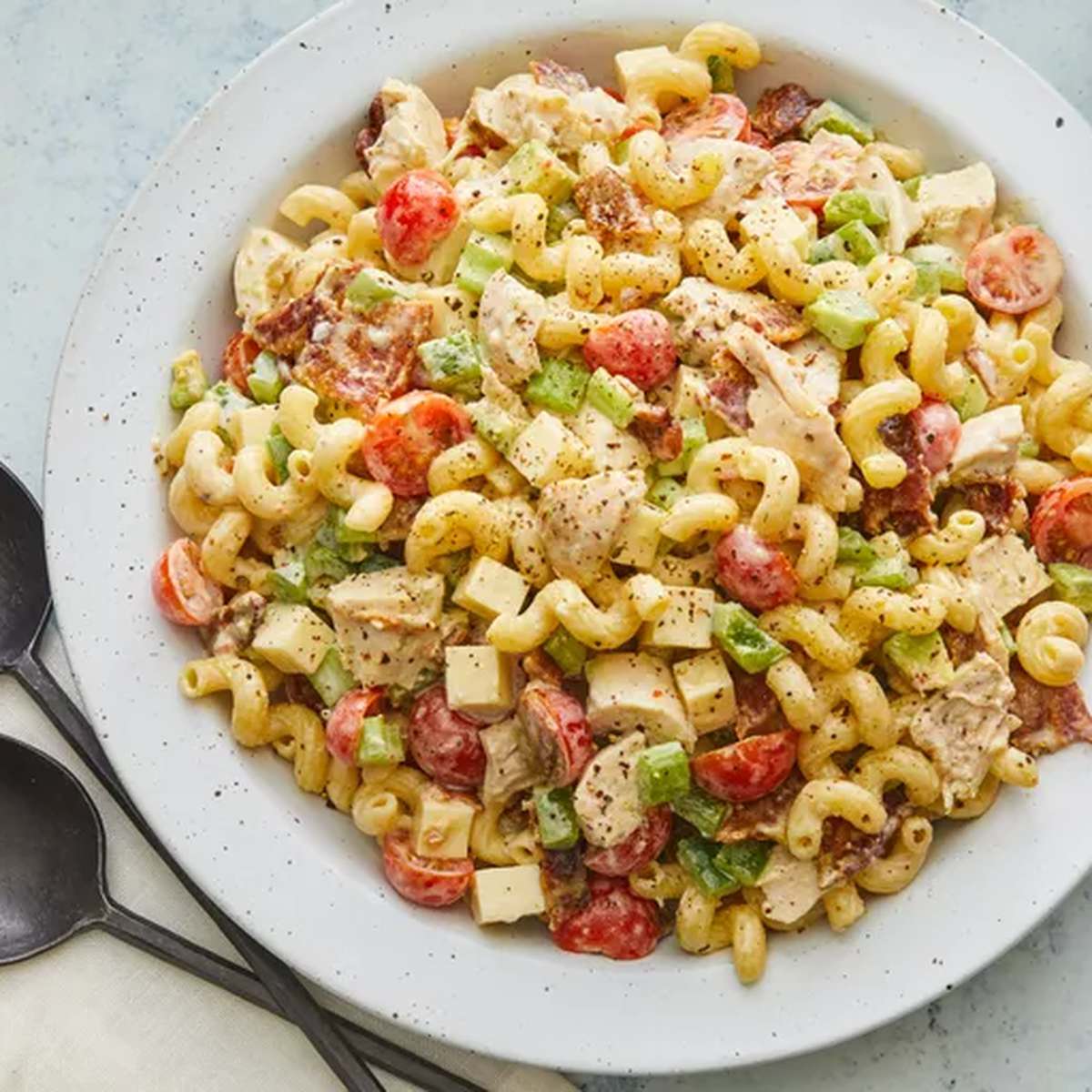 Irresistible Club Chicken Pasta Salad Recipe