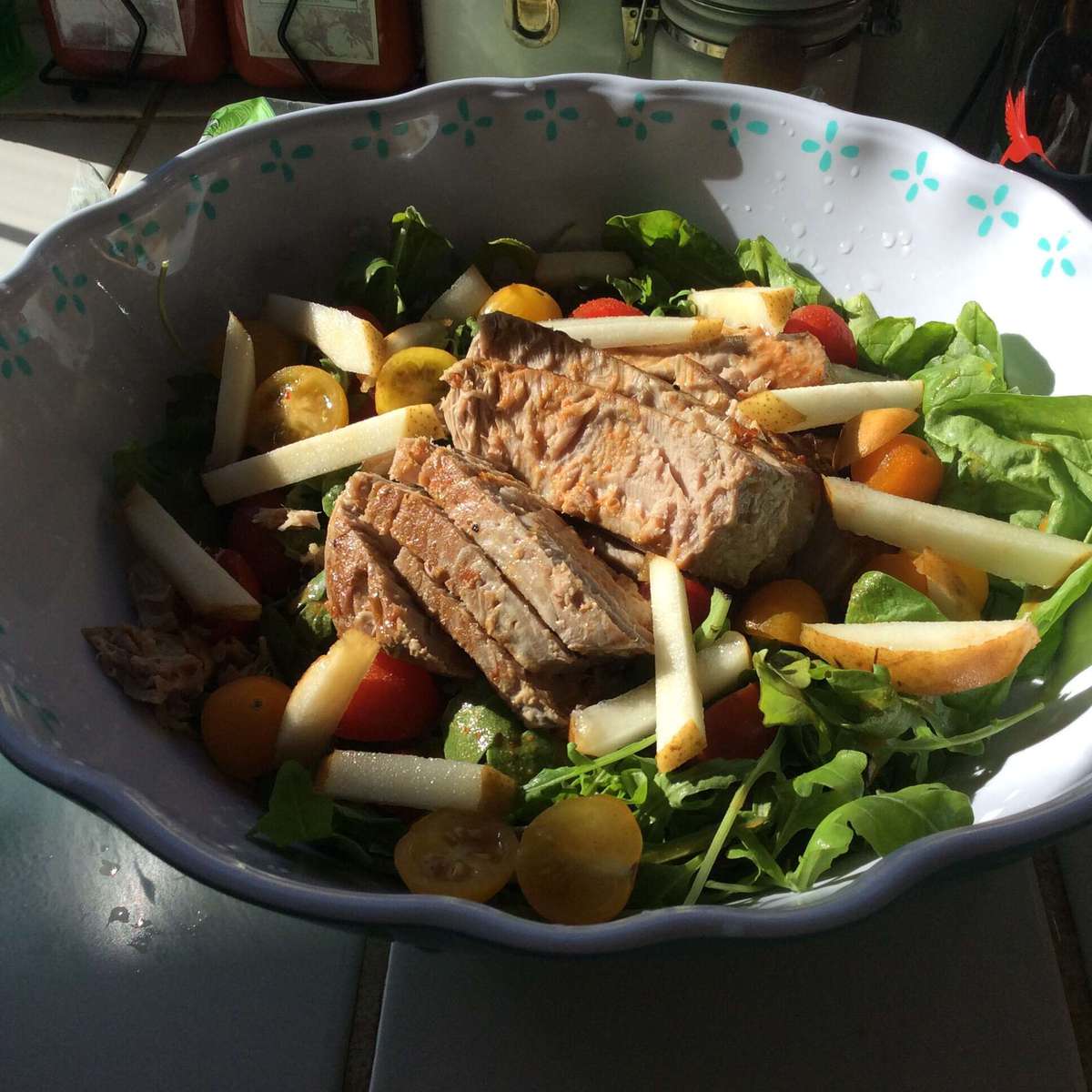 Perfect Seared Ahi Tuna Recipe with Watercress Salad