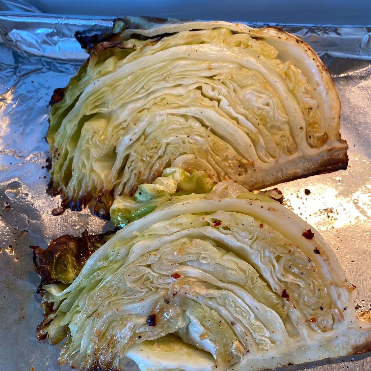 Simple Roasted Cabbage Recipe