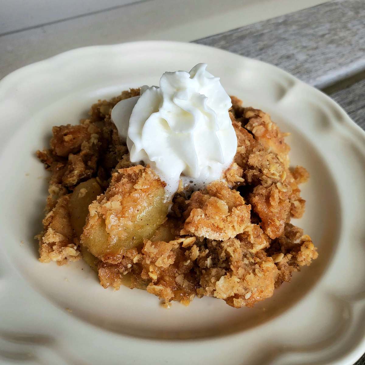 Classic Grandma's Apple Crisp Recipe