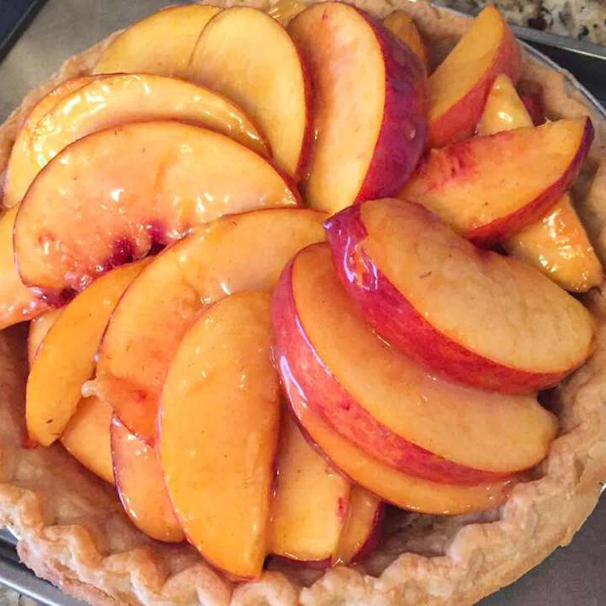 Easy No Bake Peach Pie Recipe