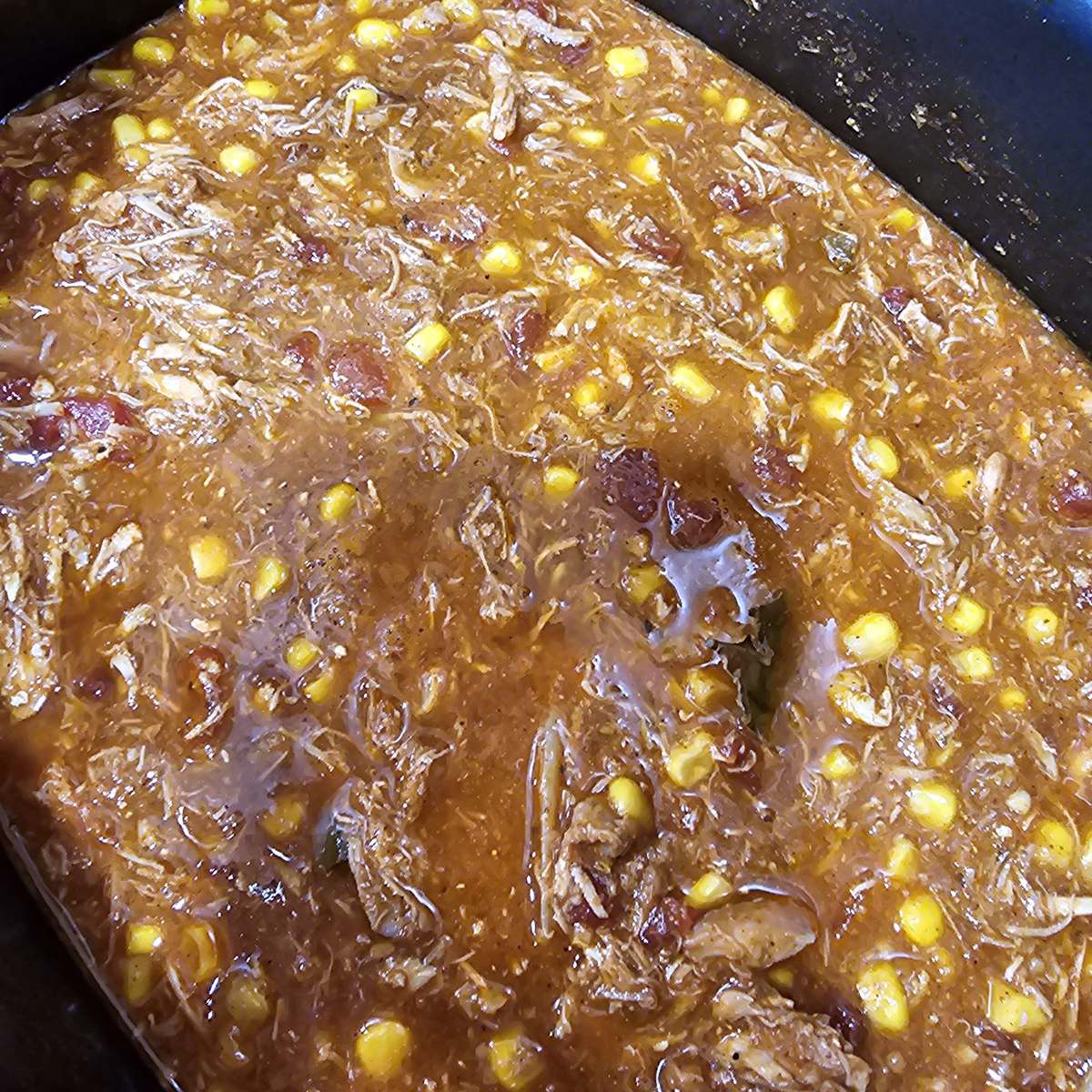 Easy Slow Cooker Chicken Tortilla Soup Recipe