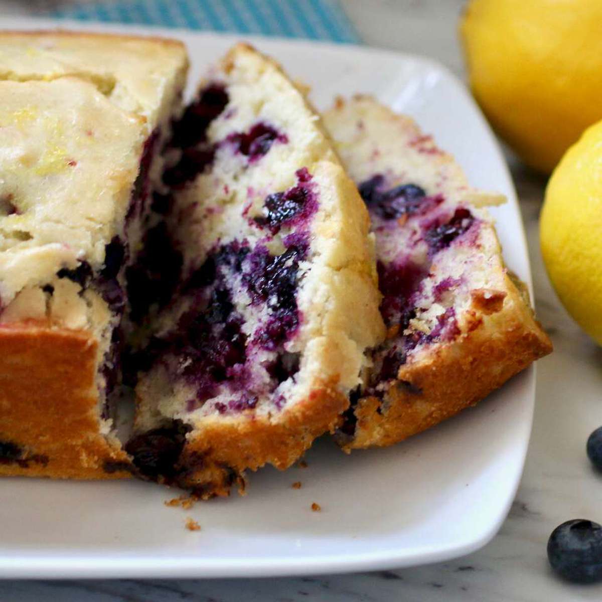 Lemon Blueberry Loaf Recipe
