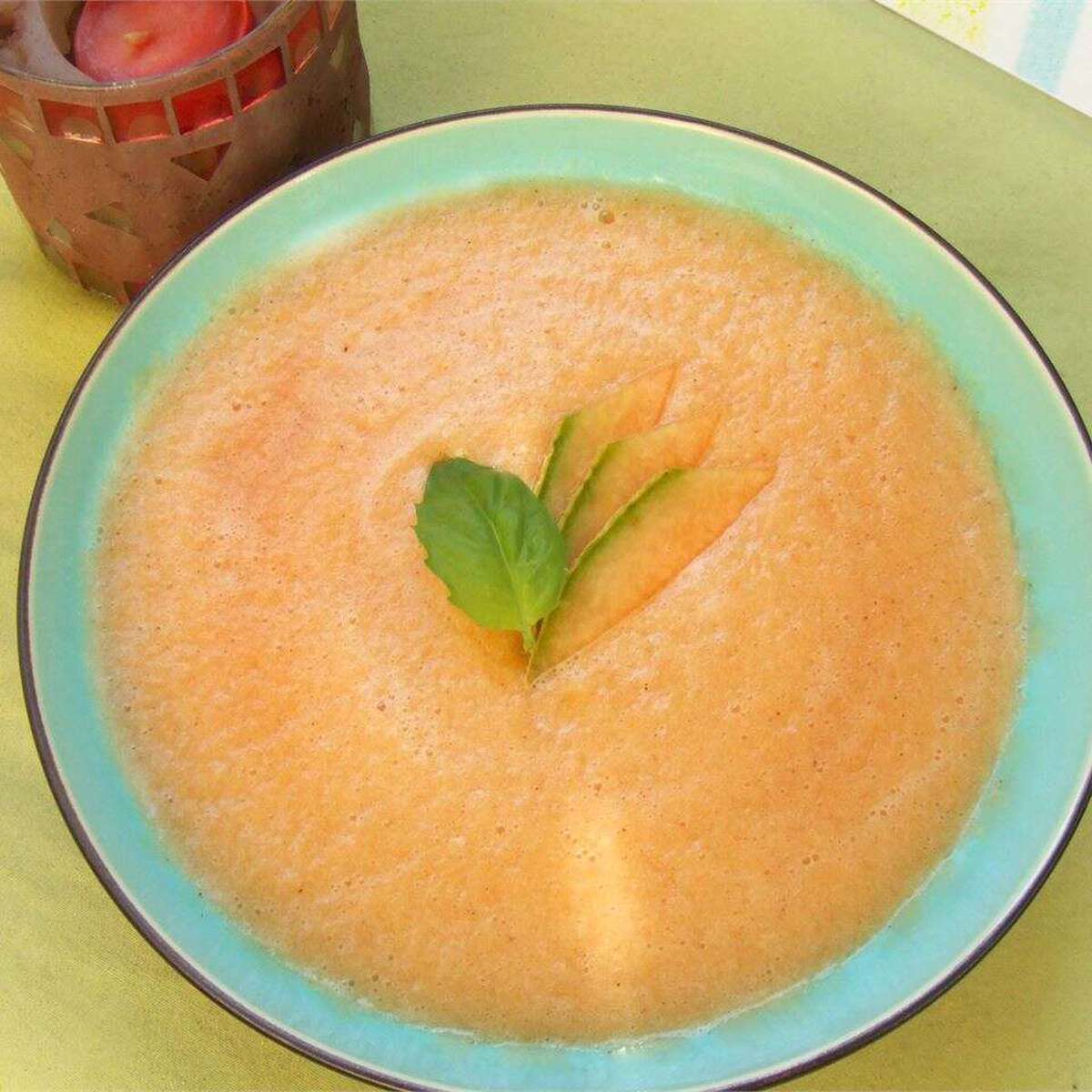 Refreshing Chilled Cantaloupe Soup Recipe