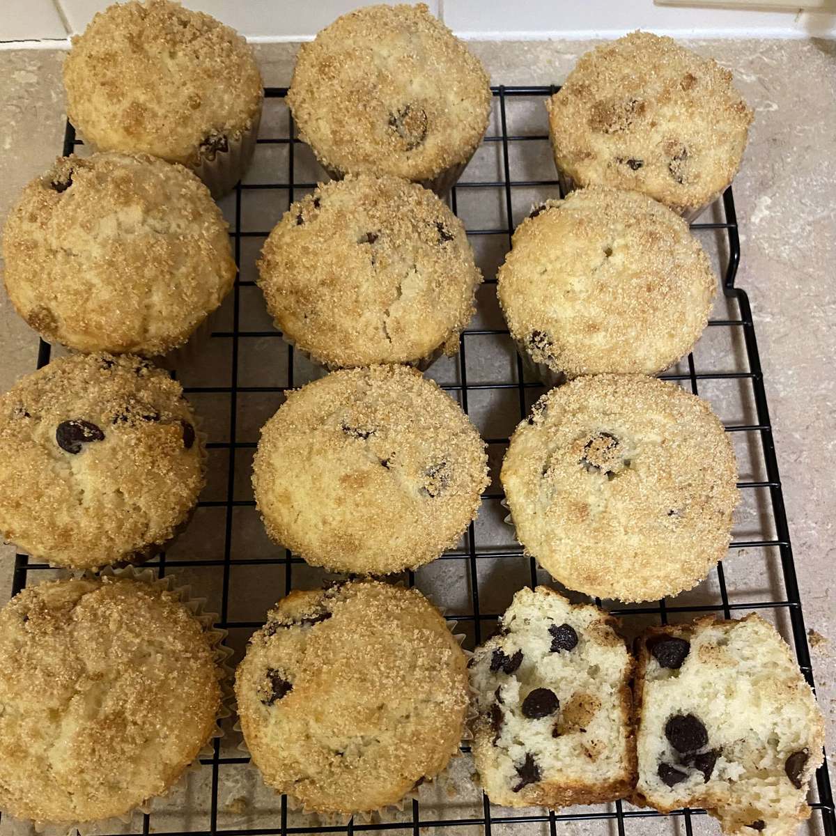 Best Ever Chocolate Chip Muffins Recipe