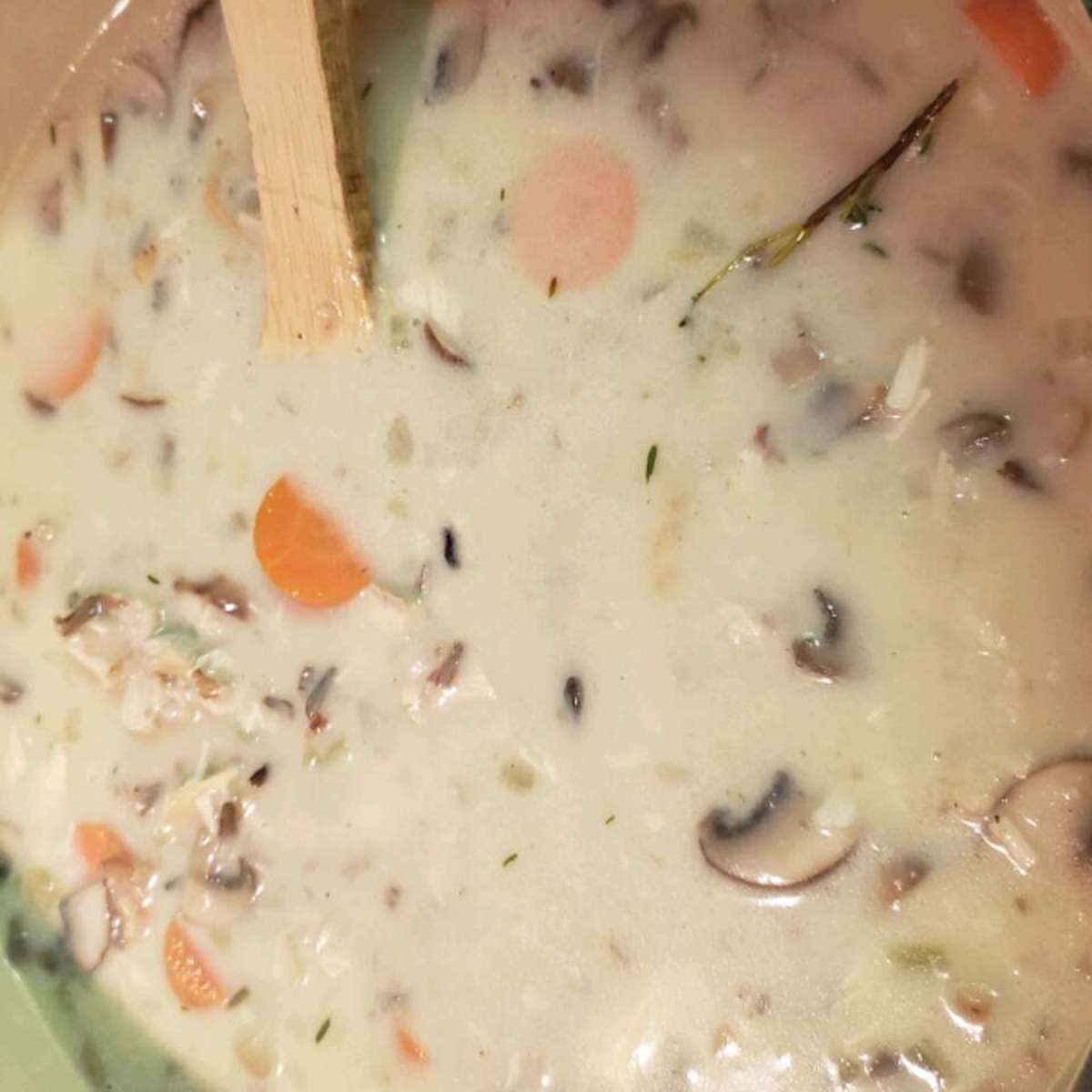 Creamy Turkey Wild Rice Soup Recipe