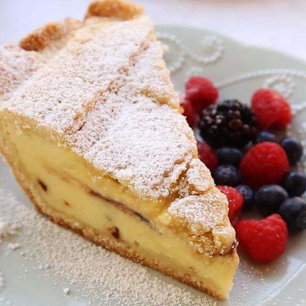 Authentic Italian Ricotta Pie Recipe