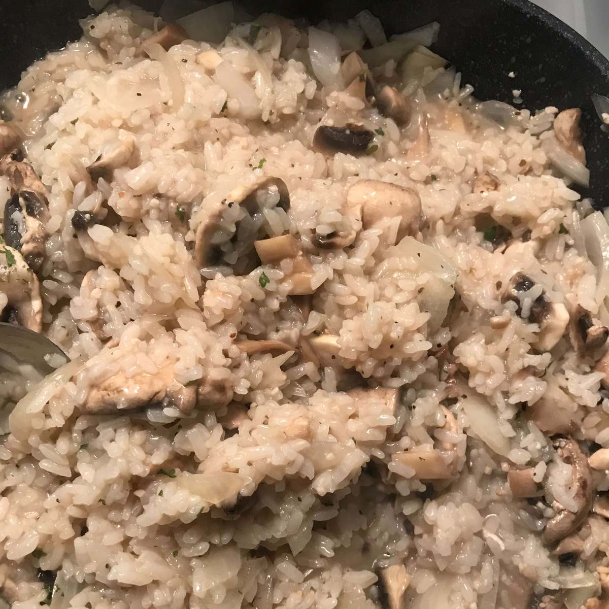 Easy Mushroom Rice Recipe