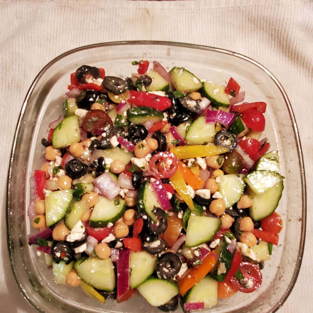 Mediterranean Chickpea Salad Recipe