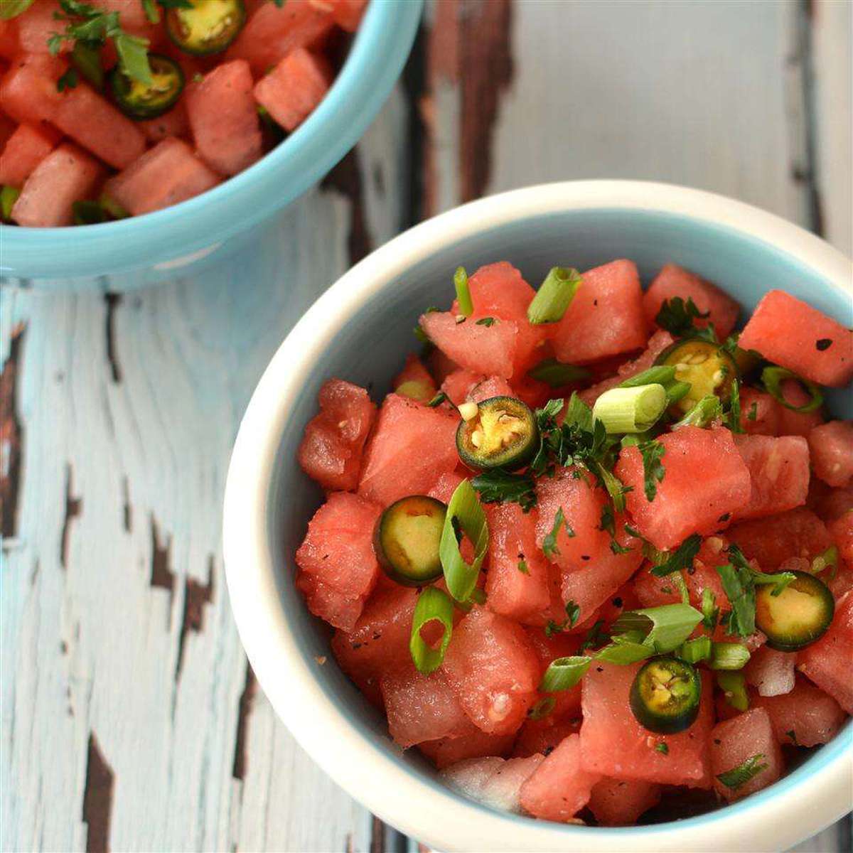 Savory Warm Watermelon Salad Recipe