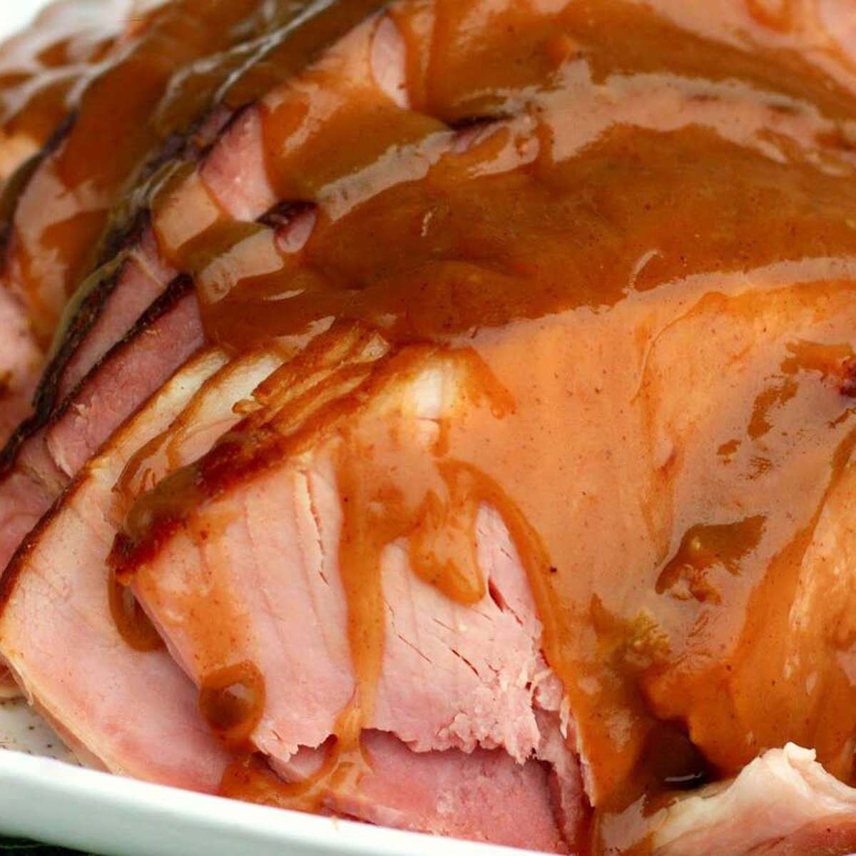 Slow Cooker Honey Glazed Ham Recipe