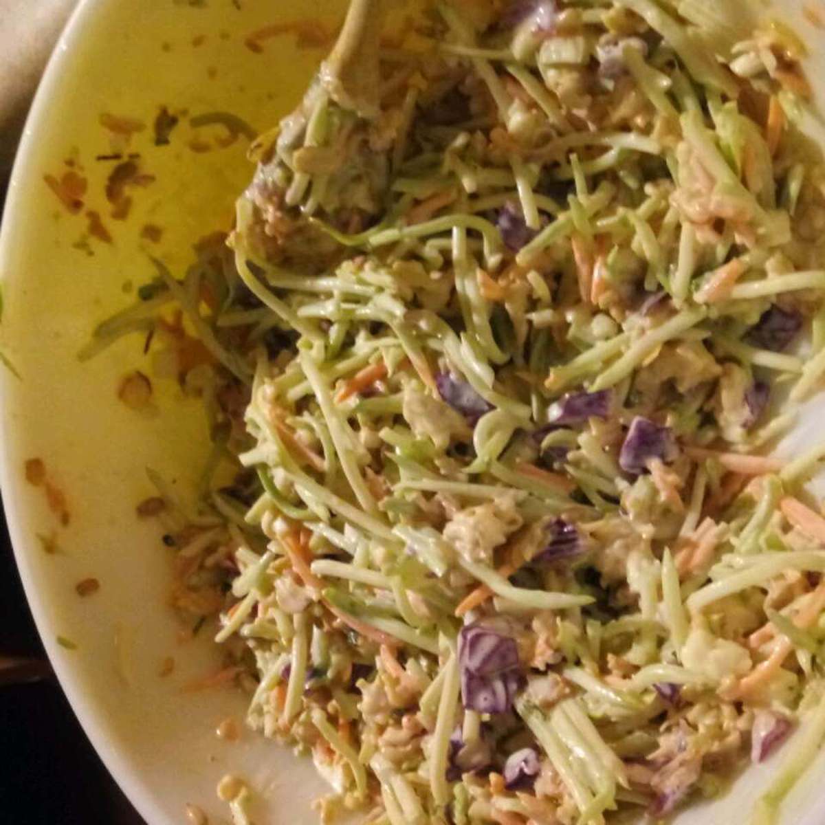 Creamy Broccoli Slaw Recipe: Donna Leigh's Delicious Creation