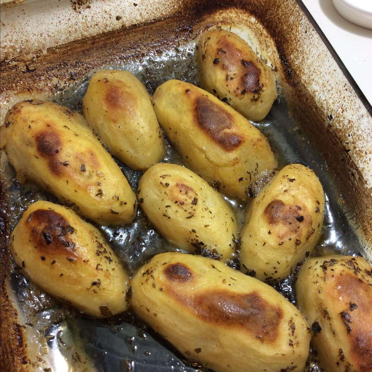 Crispy Roasted Greek Lemon Potatoes Recipe