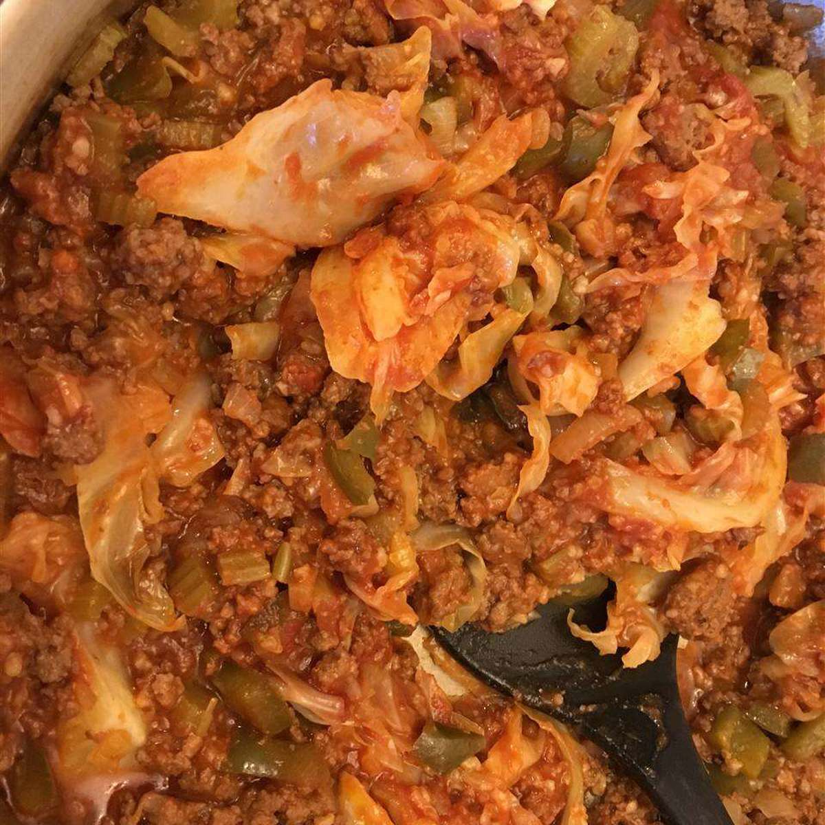 Easy Sweet and Sour Beef and Cabbage Skillet Recipe